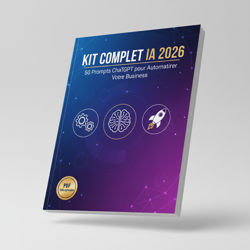 🤖 Kit IA 2026 : 50 Prompts ChatGPT pour Automatiser ton Business et Gagner du Temps - PromptCash
