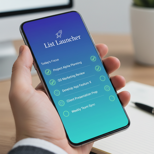 List Launcher - Nouvelle image professionnelle